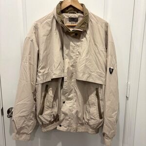 Vtg Lexus Collection Zippered Snaps Jacket Windbreaker Mens sz. L